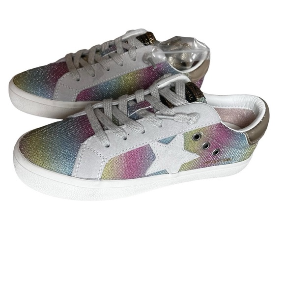 Vintage Havana Rainbow Sneakers Size 7 - Picture 6 of 16